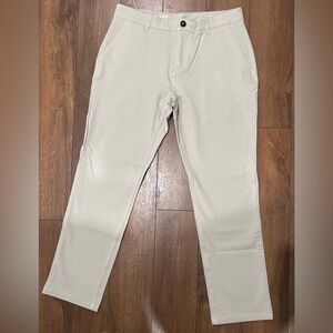 Men's Classic Cream Khakis